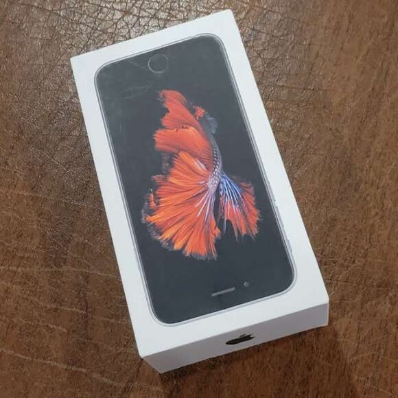 Box only Apple iPhone 6S Space Gray 128GB Empty box only - Picture 1 of 8